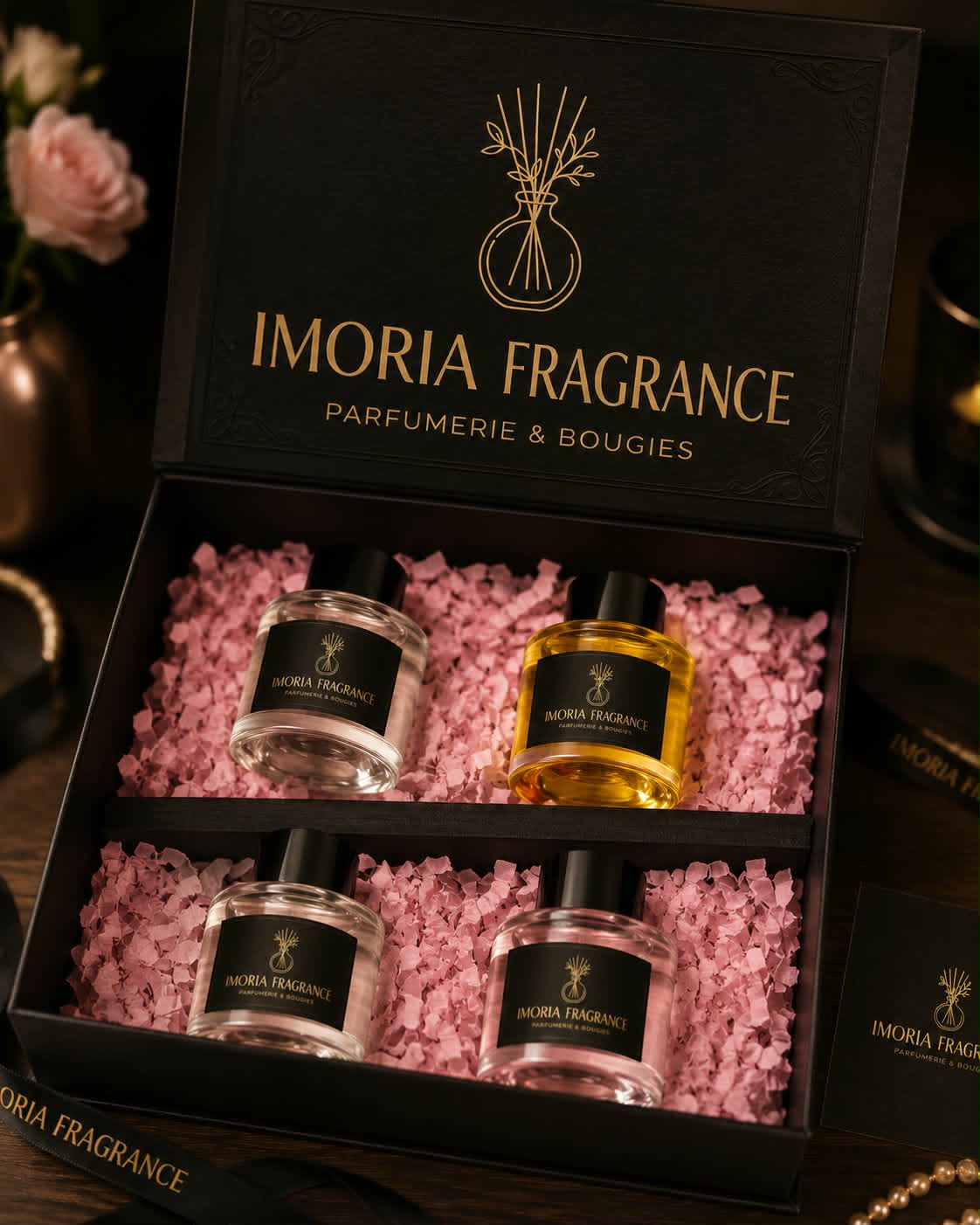 Pack 4 Diffuseurs de parfum d’intérieur – 180 dh