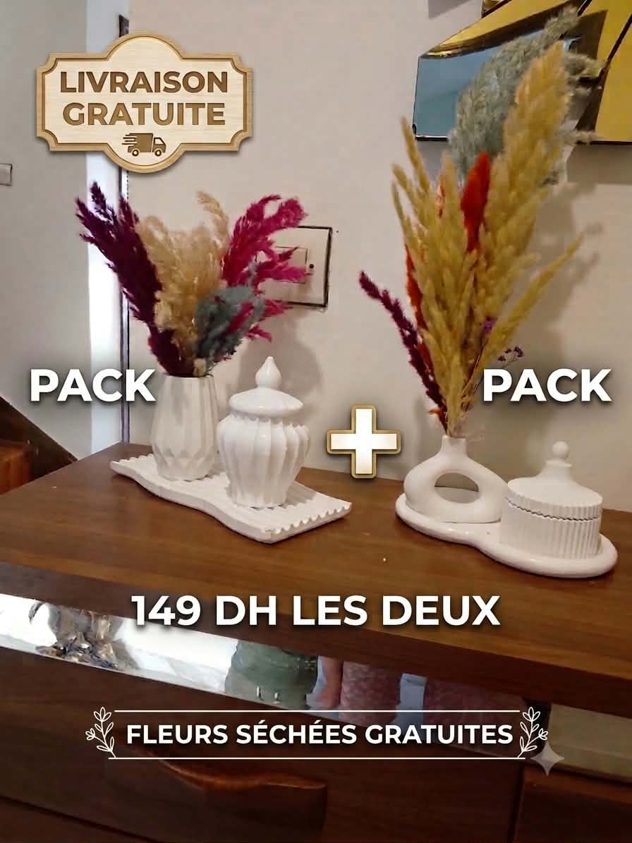 ✨ Double Pack Déco à Seulement 149 DH
