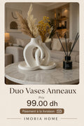 Duo Vases Anneaux
