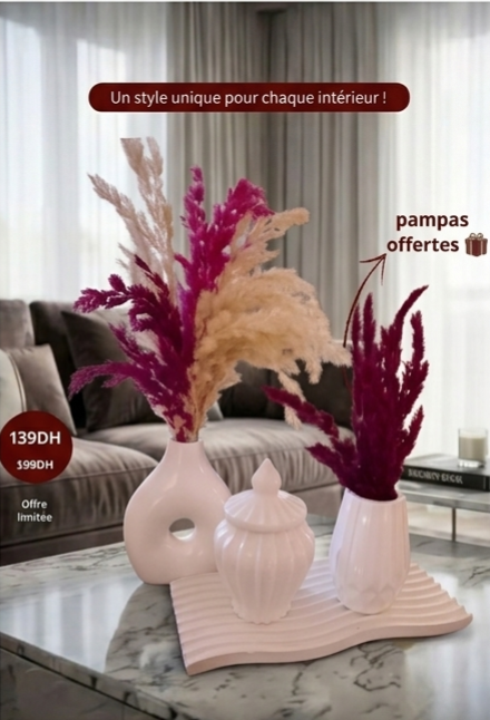 Vase unique pour chaque intérieure